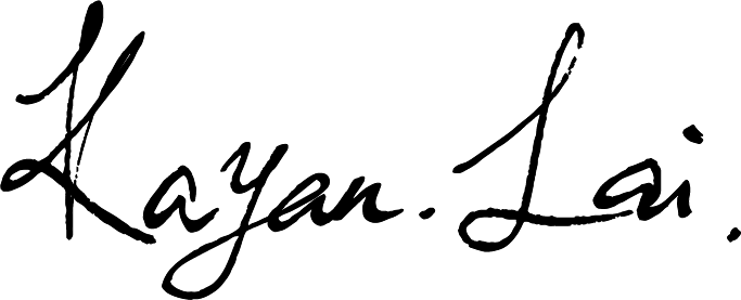 Kayan Lai signature